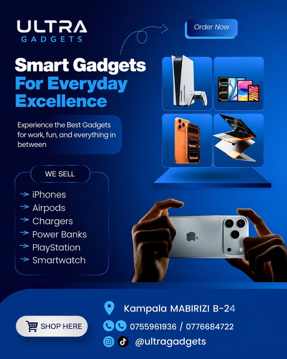 JumahLoybados's tweet photo. Happy weekend fam patronize us @ultragadgetstor for the best gadgets around town. 
📞0755961936
📍Mabirizi complex B-24 https://t.co/ExAYQ2Xz9C
