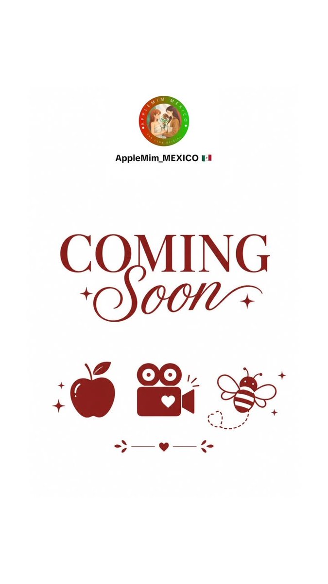applemim_mexico's tweet photo. Atentos Ammirey de México que se viene algo especial 🍏🐝

#Applelapisara #Mimpanthita
#AppleMim #แอปเปิ้ลมิ้ม https://t.co/y3LJ3T00k9