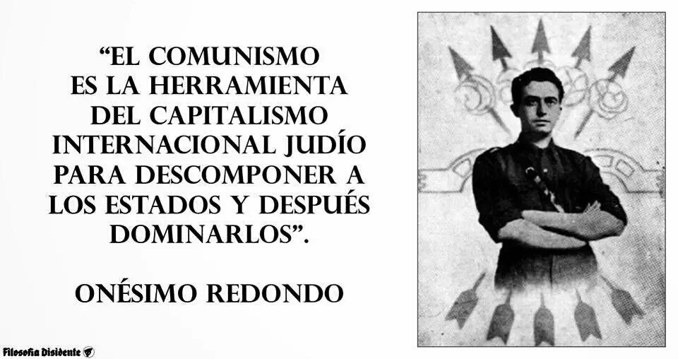 MasRazonqUnSant's tweet photo. Le mataron, le han quitado calles, placas, estatuas...

Han intentado ocultar su existencia, su doctrina, sus pensamientos, su obra social...

Pero su lucha hasta el final nos empuja a combatir contra el sistema

Su ejemplo, su figura y legado ES INMORTAL

#OnésimoRedondoPresente https://t.co/2bRcqjszCj