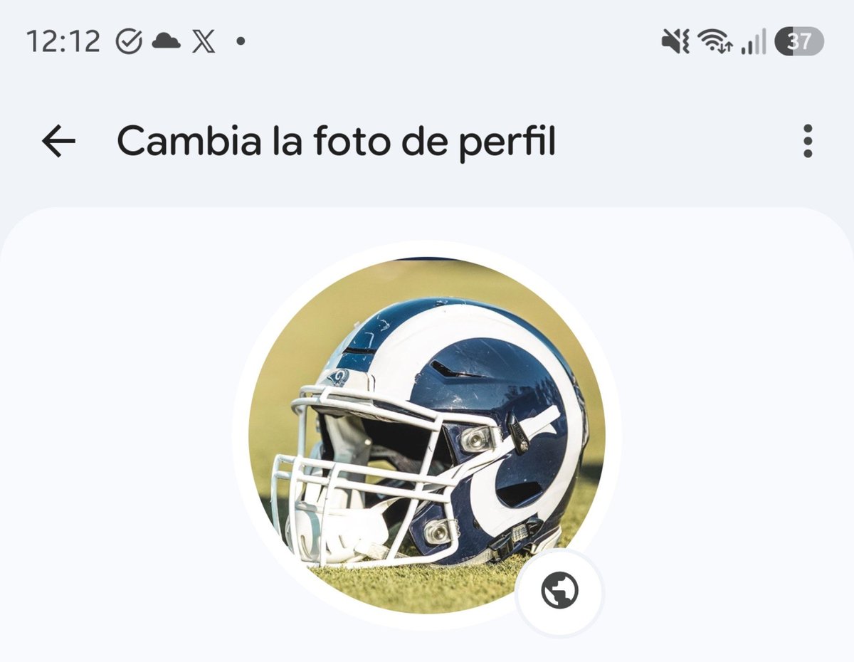 SRamsG18's tweet photo. Just want to point out that this has been my Google profile pic maybe from the last 8 years, so this white on blue helmet is such a big deal for me!!! Love it!!! https://t.co/xqkdZCFDhM