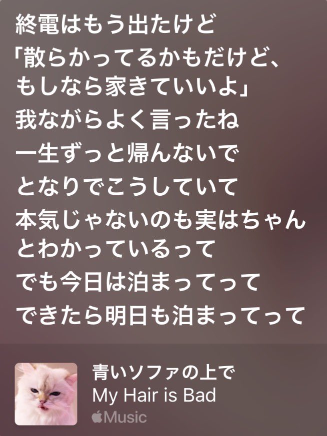 5de_nb's tweet photo. こんな共感すぎる曲久しぶりに出会えた
#MyHairisBad https://t.co/DkkkjYGPy1