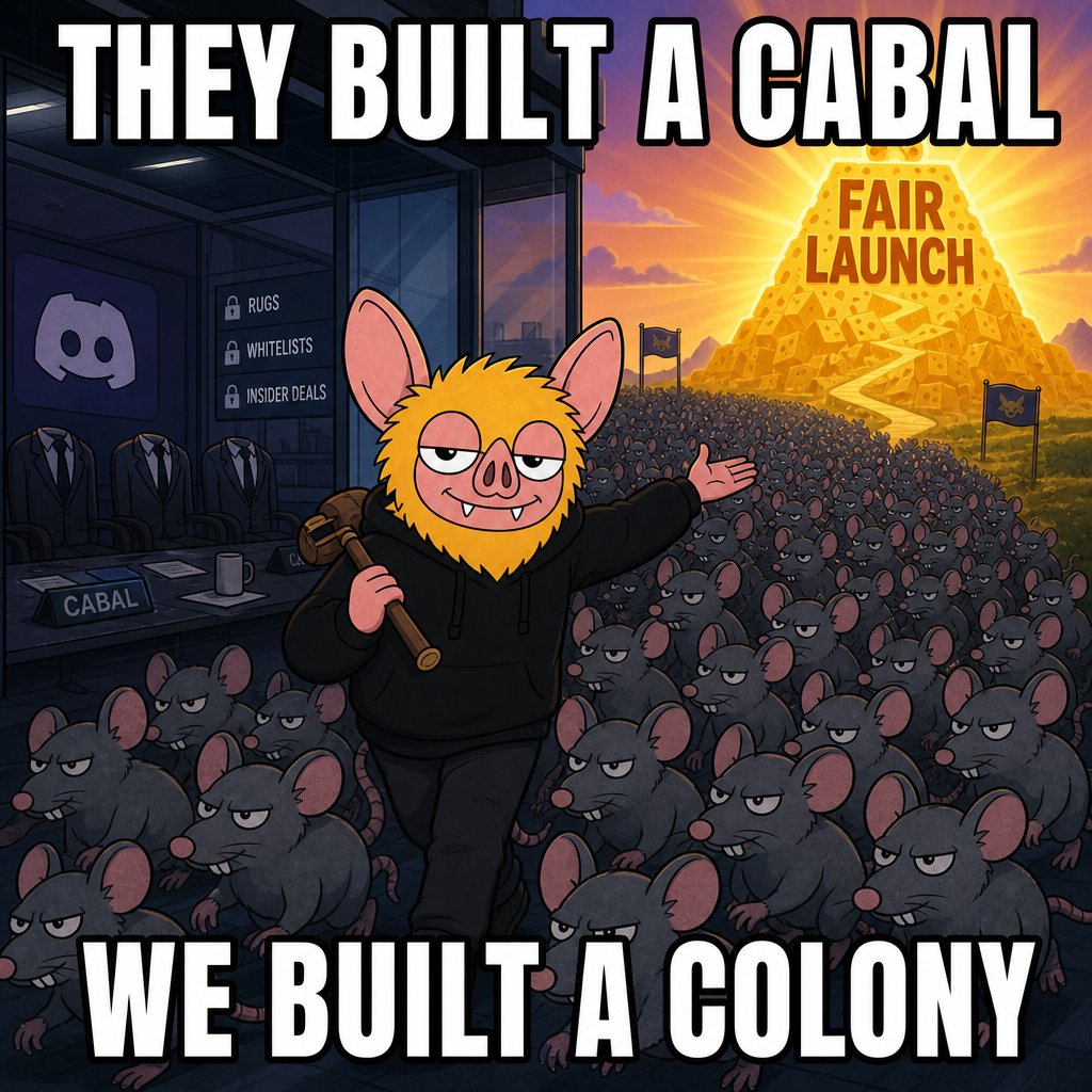 its_hudrat's tweet photo. @hoodrat_coin The time for $HUDRAT is nigh https://t.co/fEBeNCS3AF