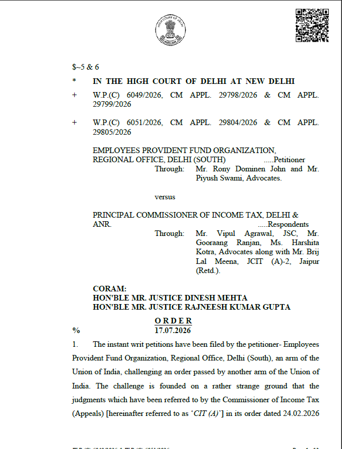 KushalGarg03's tweet photo. 🚨 Fake cases cited by Department. Delhi High Court Sends a Strong Message

A significant ruling for tax professionals, appellate authorities, and anyone relying on AI-assisted legal research.

The Delhi High Court recently set aside an order passed by the Commissioner of Income Tax (Appeals) after discovering that all six judicial precedents cited in the order simply did not exist. The Court itself verified the reported citations and found them to be fictitious.

⚖️ What the Court observed:

✅ Orders based on non-existent or hallucinated judgments amount to a fraud on the justice delivery system.

✅ Authorities are free to rely on their own legal reasoning, but they cannot support conclusions with fabricated precedents.

✅ The Court remarked that the growing practice of citing AI-generated or otherwise non-existent judgments is a serious concern and even suggested that strict disciplinary action should be considered in such cases in the future.

In this case, the retired CIT(A) explained that due to workload, the citations were inserted based on information provided by an Inspector without independent verification. However, the Court still set aside the appellate order and remanded the matter for fresh adjudication.

💡 Key takeaway for professionals:

Artificial Intelligence is an excellent research assistant but never a substitute for professional verification. Every case law, citation, and legal proposition must be independently cross-checked before being relied upon in an order, opinion, appeal, or representation.

In the era of AI, verification is no longer optional, it is a professional responsibility.