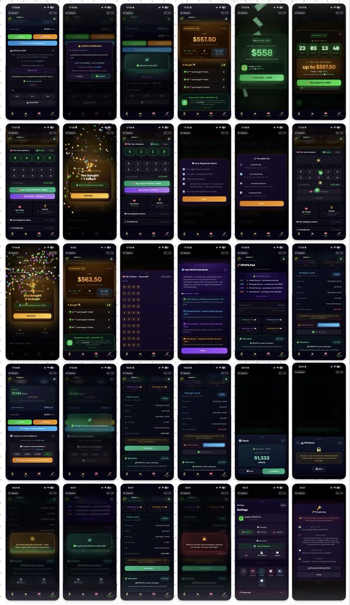 DPoPS_Pro's tweet photo. Selling https://t.co/kZUrBmi0yk a working Telegram-native Web3 launchpad on BSChain. 

Non-custodial wallet, token sale rounds, provably-fair lottery, custom admin panel. 

100k+ lines of code, verified smart contract, live 15 days, zero marketing yet. 

https://t.co/sdEtA3DHsg https://t.co/CWEk1av6SI
