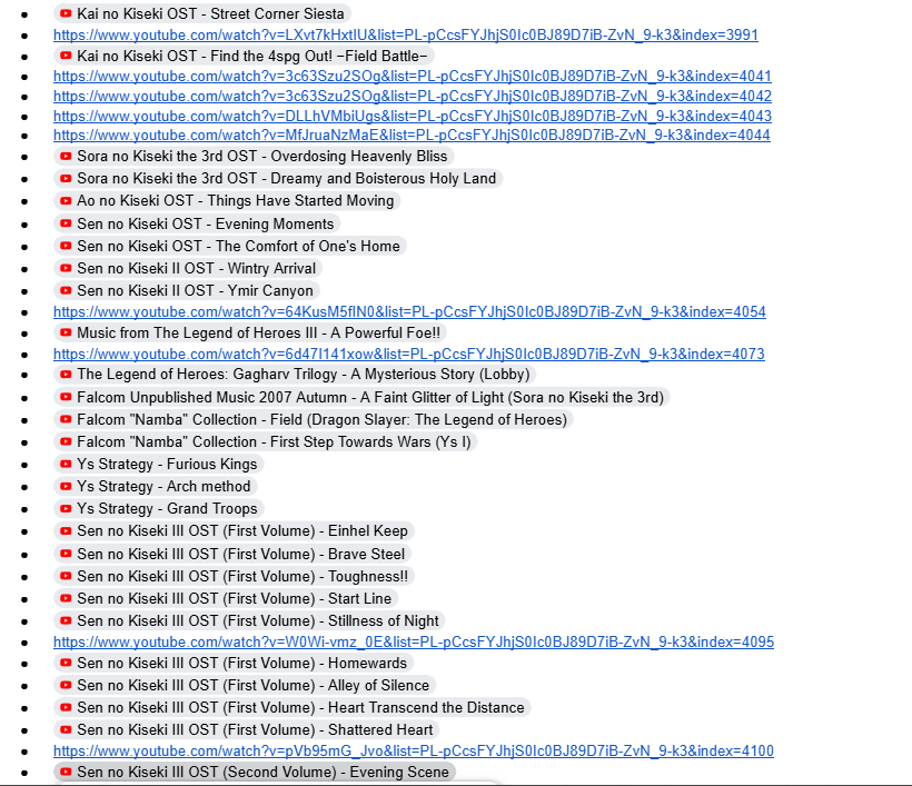 FireBleba18's tweet photo. For anyone on base YouTube struggling with recently deleted videos in their playlist, try copying the video links and placing them in Google Docs. Sometimes it will let you embed them so you can see which videos you had in the playlist https://t.co/RtXuuiBnds