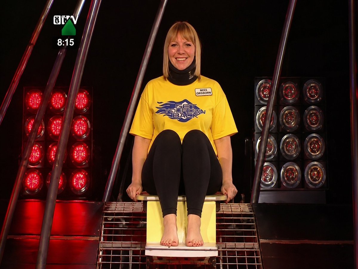 GYOBGunge97's tweet photo. Music Teacher Miss Orsborn on the Gunk Dunk #gunkdunk #gyob #getyourownback #leggings #barefeet #smellyslop https://t.co/OlLpaOm9fq