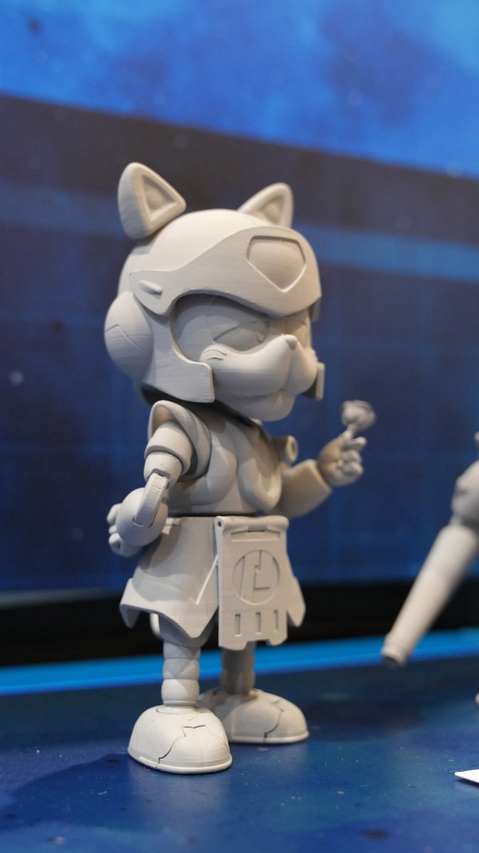 yolopark's tweet photo. 〓 New Arrivial Info 〓

Pururun and Sukashi from Samurai Pizza Cats make their debut!

At ACGHK 2026, YOLOPARK is showcasing the prototypes of the all-new AMK PRO Series Samurai Pizza Cats Sukashi and Pururun.

Visit us at Booth G14 and don't miss the chance to check out our latest displays!
Stay tuned to YOLOPARK's official social media channels for more exciting product updates!

#YOLOPARK #ACGHK