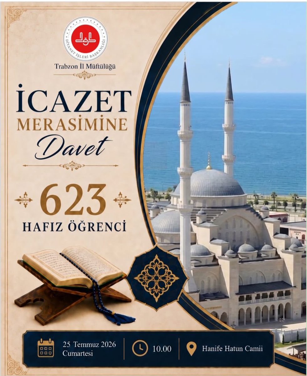 Trabzon Müftülüğü tweet media