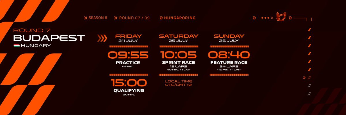 The_Pocisk's tweet photo. @F1 @HungaroringF1 Plan zajęć serii juniorskich F2 i F3 z udziałem Romana Bilińskiego oraz Macieja Gładysza 👦
#F2PL #F3PL https://t.co/lSSYSRElZG