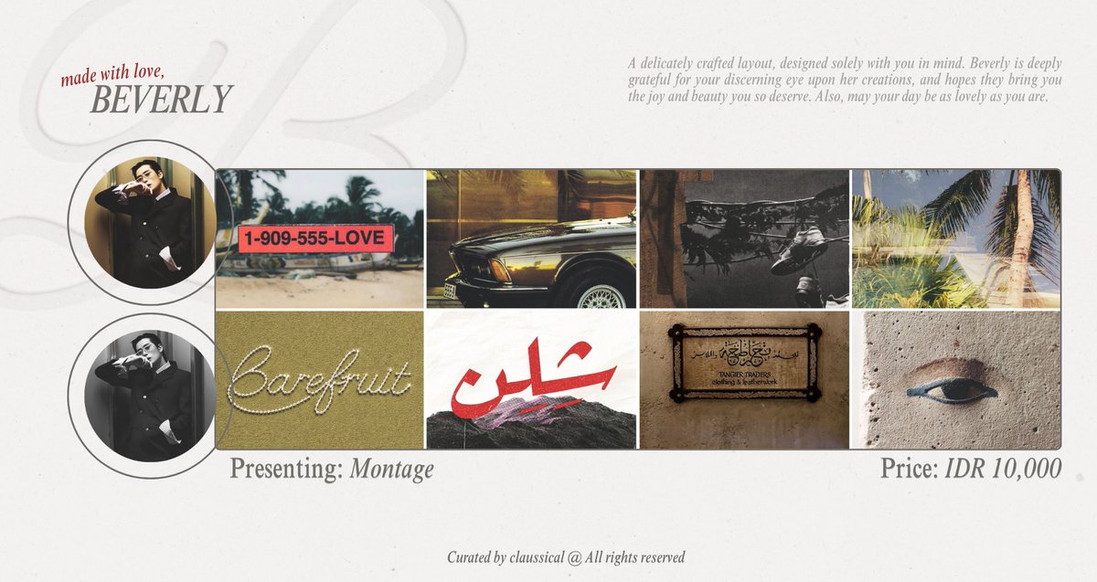 claussical's tweet photo. ★ ... / #bealanja — please help me to repost? thank you so much! <3

Introducing Montage—a collection of cinematic moodboard layout featuring Jaehyun Jung where quiet elegance and timeless details come together.

✦ Made with love, always. https://t.co/d1pGp0jj1J