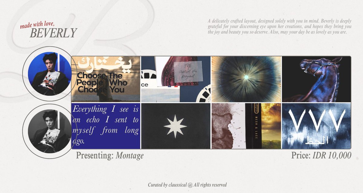 claussical's tweet photo. ★ ... / #bealanja — please help me to repost? thank you so much! <3

Introducing Montage—a collection of cinematic moodboard layout featuring Jaehyun Jung where quiet elegance and timeless details come together.

✦ Made with love, always. https://t.co/d1pGp0jj1J