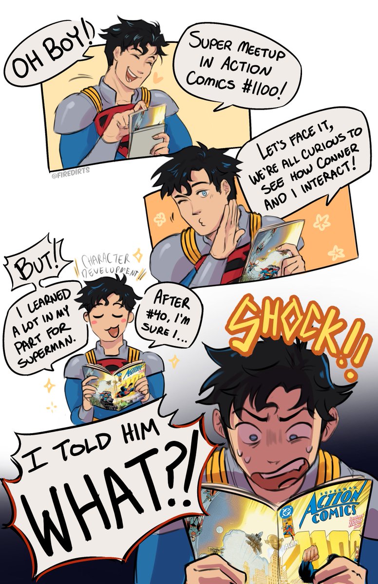 firedirts's tweet photo. [ #dccomics ] why would he say that https://t.co/CBjk0EeDZi