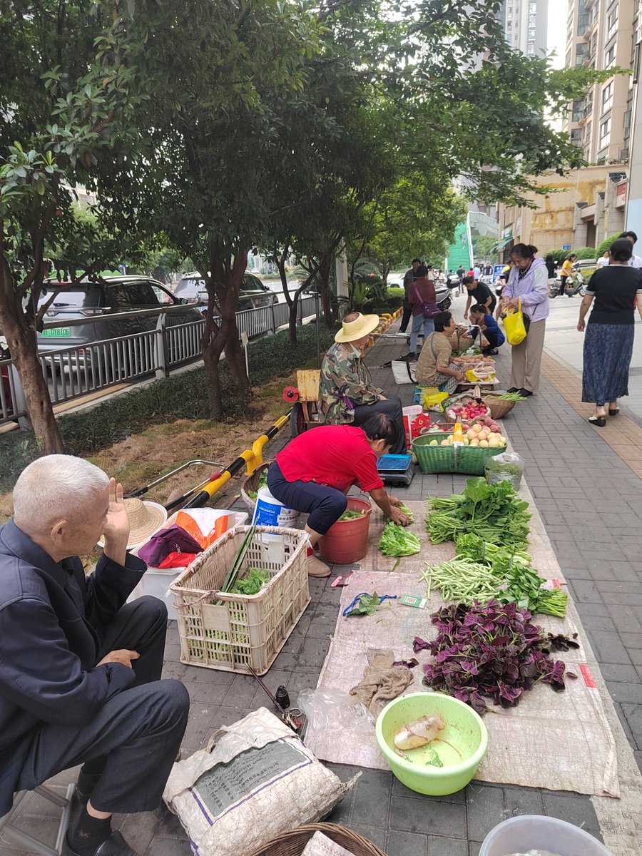 Afthab78370307's tweet photo. Fresh seasonal veggies and artisanal eggs restocked at the neighborhood market—stock up for your healthy weekly meals! https://t.co/y2CIJ4vDri