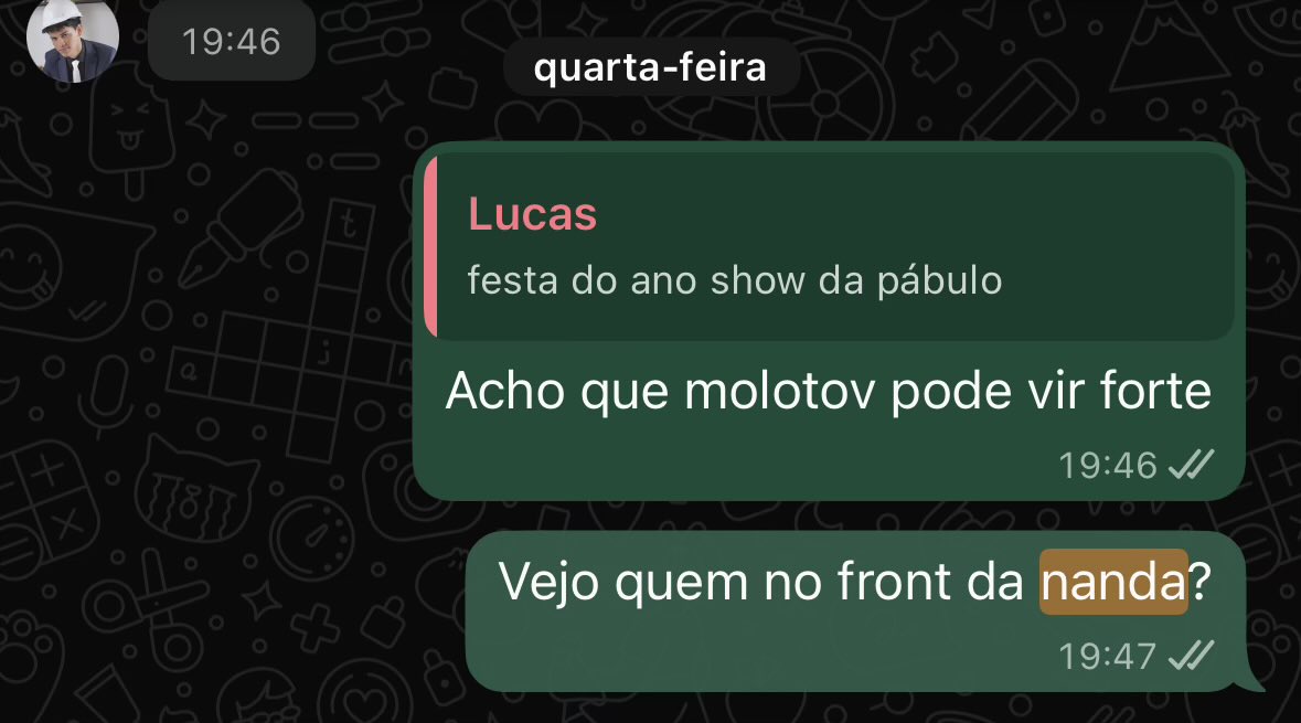 abelshits's tweet photo. Acabei de ver que a nandatsunami foi anunciada só ONTEM no molotov e na minha cabeça já era oficial (?????) https://t.co/vovyKhqHiA
