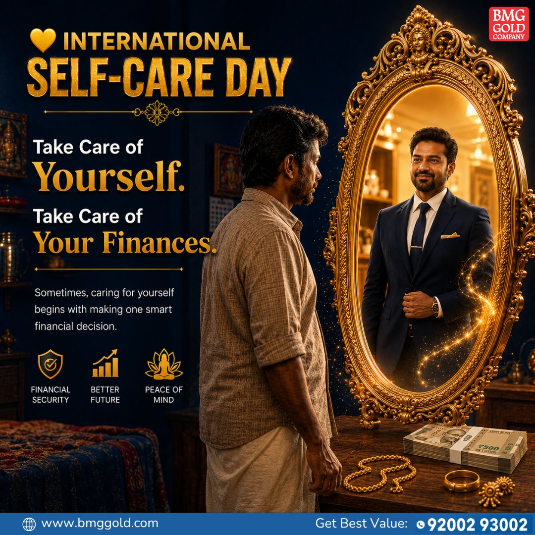 BmgGoldcompany's tweet photo. 💛 INTERNATIONAL SELF-CARE DAY
#BMGGold #BMGGoldCompany #CashForGold #CashForSilver #CashForDiamond #InstantCash #GoldBuyer #SilverBuyer    #DiamondBuyer #SellGold #SellSilver #SellDiamond #OldGoldBuye #INTERNATIONALSELFCAREDAY  #ATrustedGoldBuyer https://t.co/Y0KHhltDei