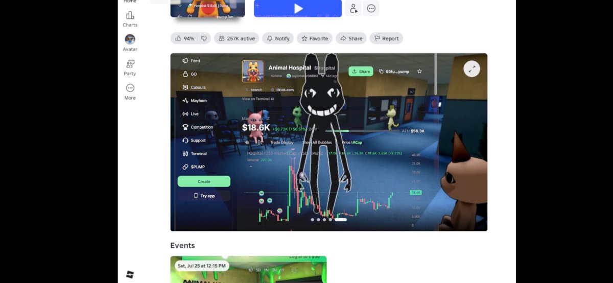 Vert_xbt's tweet photo. Proof of stream.

Leaving it on to see who stumbles onto it

We’re currently in the crypto channel 

Current mc 18k

https://t.co/lsD7rqqdVj https://t.co/B30biO8xl8