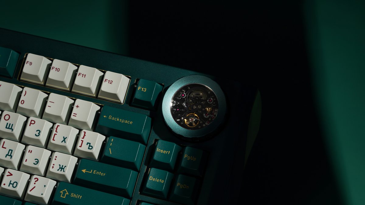 Wuquestudi24300's tweet photo. The mechanical masterpiece Wuque NAMA will soon make its comeback.
#WuqueNAMA
#NAMAKeyboard
#CustomKeyboard
#KeebCommunity
#MechanicalKeyboardArt https://t.co/AhBYLOfRdG