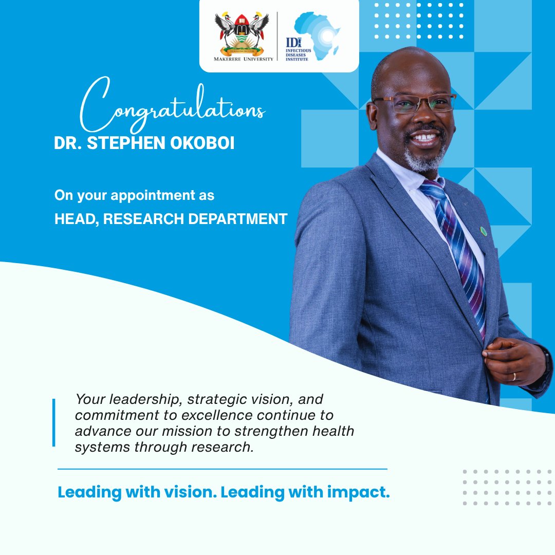 Infectious Diseases Institute, Makerere University tweet media