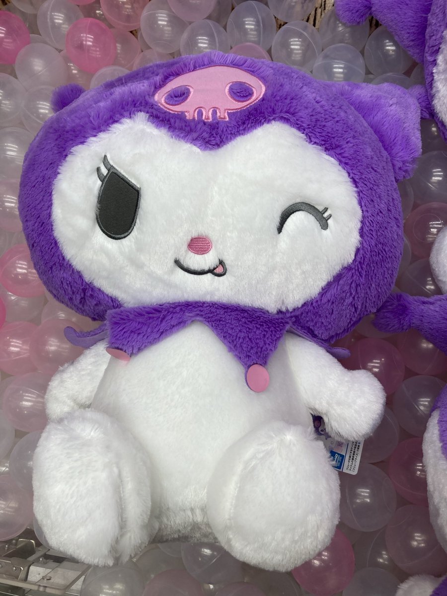 新景品】 クロミ 超超BIGぬいぐるみ〜てへぺろ〜 #タイステ #水戸南