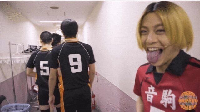 osamuriins's tweet photo. I love the haikyuu stageplay js bcs we get images like this https://t.co/Y8uyRaqUQ2