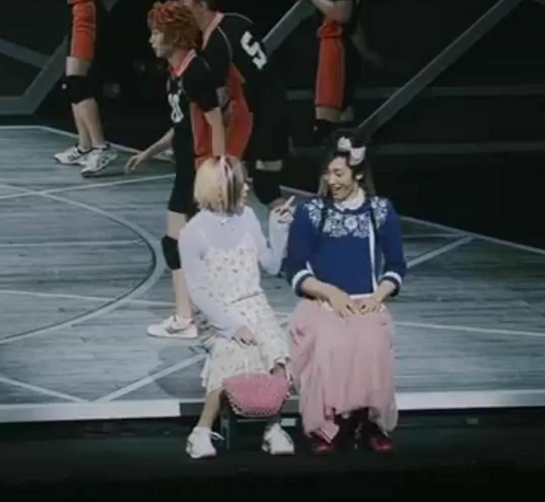 osamuriins's tweet photo. I love the haikyuu stageplay js bcs we get images like this https://t.co/Y8uyRaqUQ2