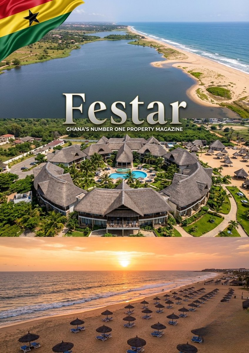 festarmagazine's tweet photo. Ghana's beaches aren't just scenery anymore — they're real estate.
Coastal titled lands. Resort living. Verified opportunities.
Festar Magazine is your go-to for coastal real estate and tourism news in Ghana.
Where Prestige Lives. 🌊#festarmagazine https://t.co/wXeCcs6G3w