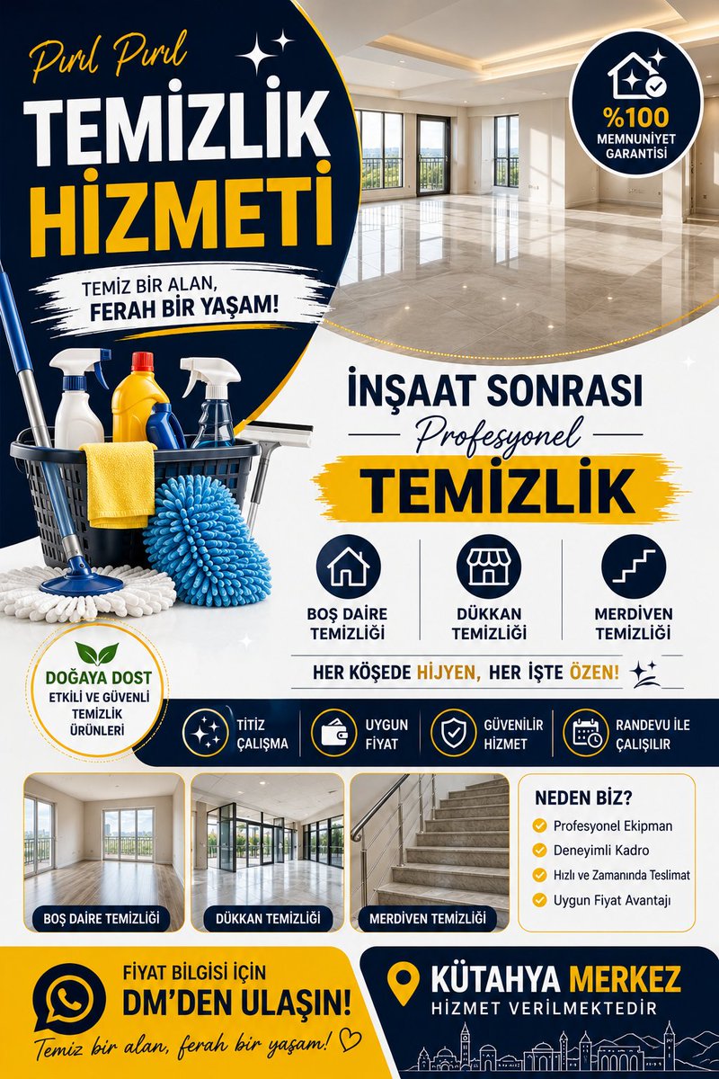 ddenness26's tweet photo. :
#Kütahya #KütahyaMerkez #İnşaatSonrasıTemizlik #BoşDaireTemizliği #DükkanTemizliği #MerdivenTemizliği #TemizlikHizmeti https://t.co/xfeR1tWkr5