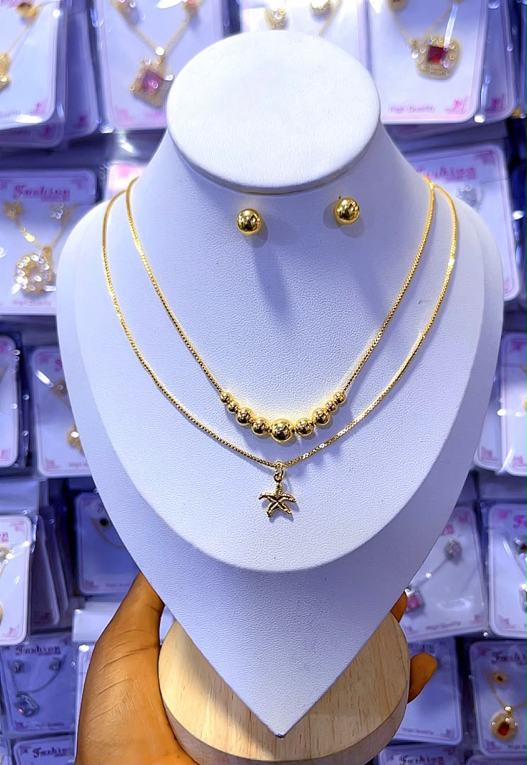 morufaomomorufu's tweet photo. Layered set of beauty. 
Necklace paired with pretty pair of studs.

NGN5,000.00 each 
ÌBÀDÀN LÀ WÁ 
Delivery is available 
Please patronise and repost https://t.co/zcw37ojzPd