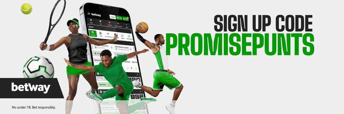 Promisepunta's tweet photo. 🔥 MORNING 3 ODDS ON BETWAY

🎟️ Booking Code: BW644989F8

Register here: https://t.co/HsJPVEETLG

🎁 Don't forget to use Promo Code: PromisePunts when signing up.

You can fund your account via opay or palmpay

Let's cash out together! 💸🍀 

Bet Responsibly 🔞 https://t.co/emihC2yZTd