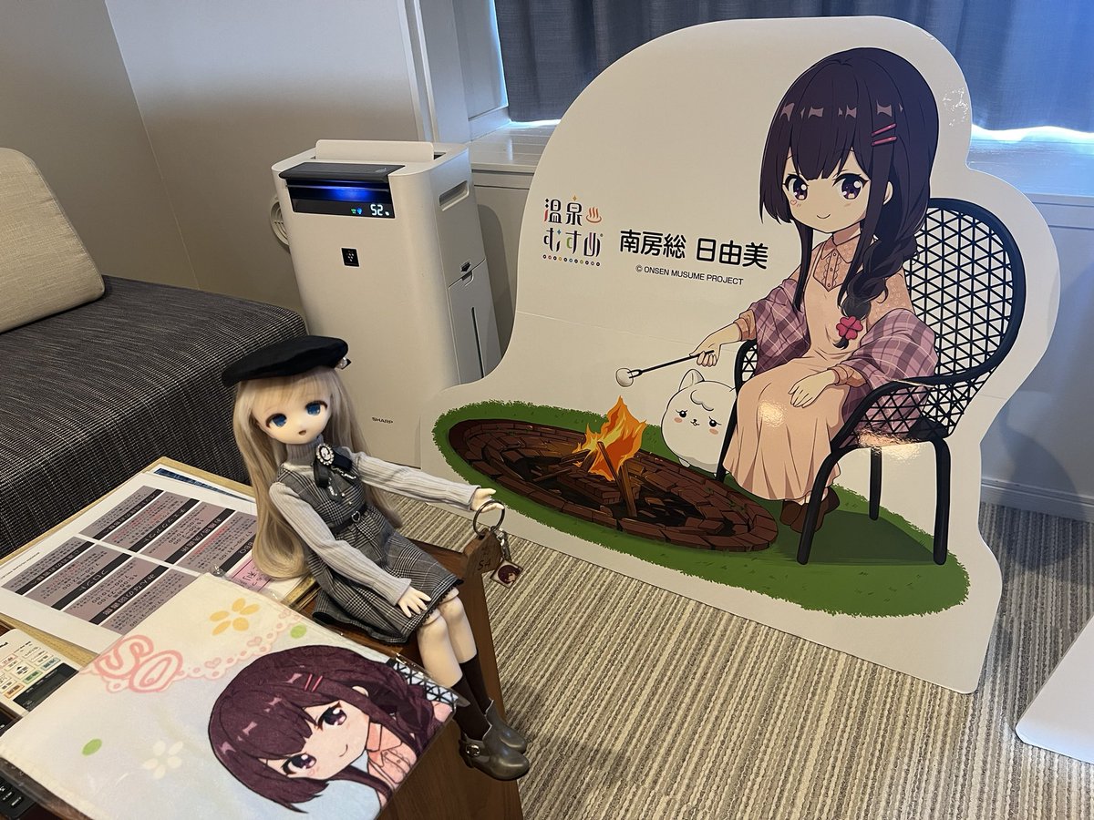 yanpokemon's tweet photo. ついに、最も幸せな瞬間が訪れた，エアコン！！！😭

#温泉むすめ 
#南房総日由美 https://t.co/MdhV5BDxUR