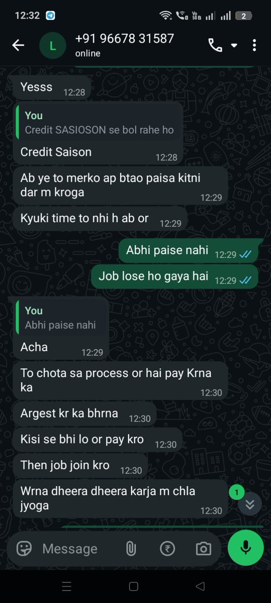 DeepakSing42202's tweet photo. @rblbank 
Getting 150+ abusive calls daily + WhatsApp threats from [Number]. This is harassment—activate DND immediately. An agent also visited my home, behaved badly, and used offensive language. Take strict action now.
@RBI

@PMOIndia https://t.co/FIwdJ53SHz