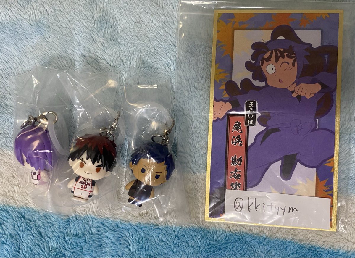 kkityym's tweet photo. 交換 譲渡　黒子のバスケ　めじるし　ガチャ

譲→画像

求→黒子1点もしくは定価+送料

譲渡の場合
PayPayは不慣れの為、
銀行振込希望です🙇‍♀️ https://t.co/V1SdGy5yx2