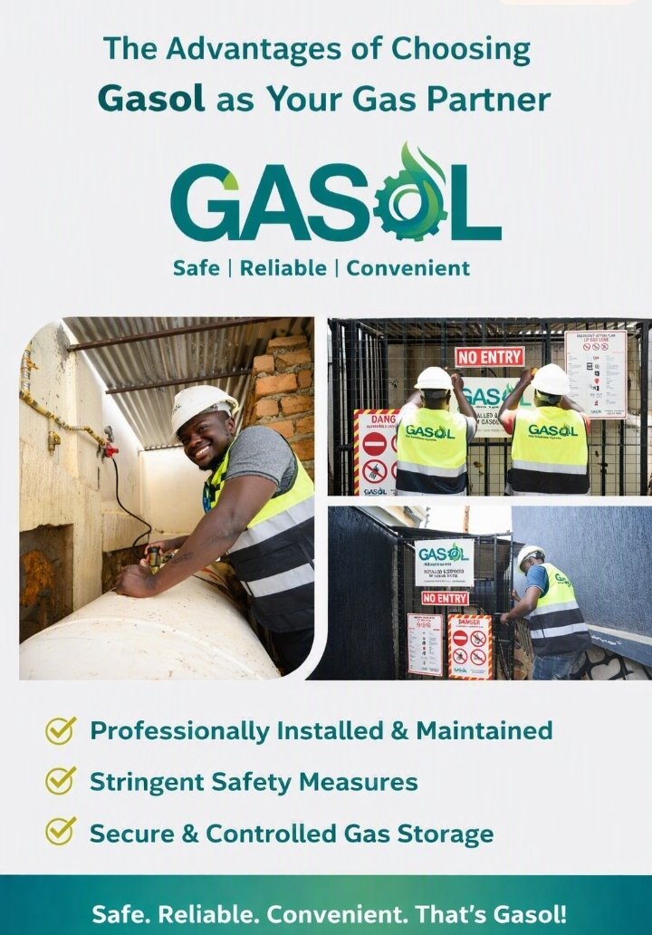 GasolUG's tweet photo. When it comes to cooking &amp; energy, the choice is clear:  

🚫 Indoor cylinders can lead to fire hazards, carbon monoxide poisoning &amp; explosion risks.  

✅ GASOL offers safe, reliable &amp; convenient gas solutions.

No leaks. No risks. Just clean, efficient energy.  

#TheSafeOption https://t.co/aA7eIsS9bl