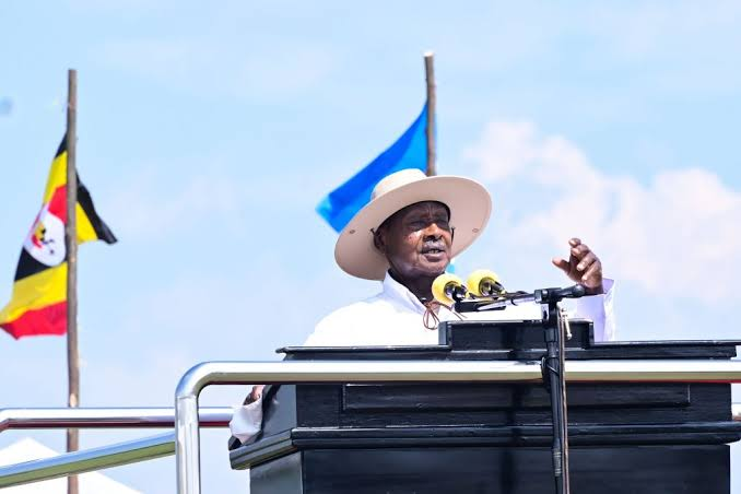 ruth8205's tweet photo. "Leadership requires results, not excuses."-President Yoweri Museveni 
#WhyUgDecidedM7 https://t.co/SXahBvUKS0