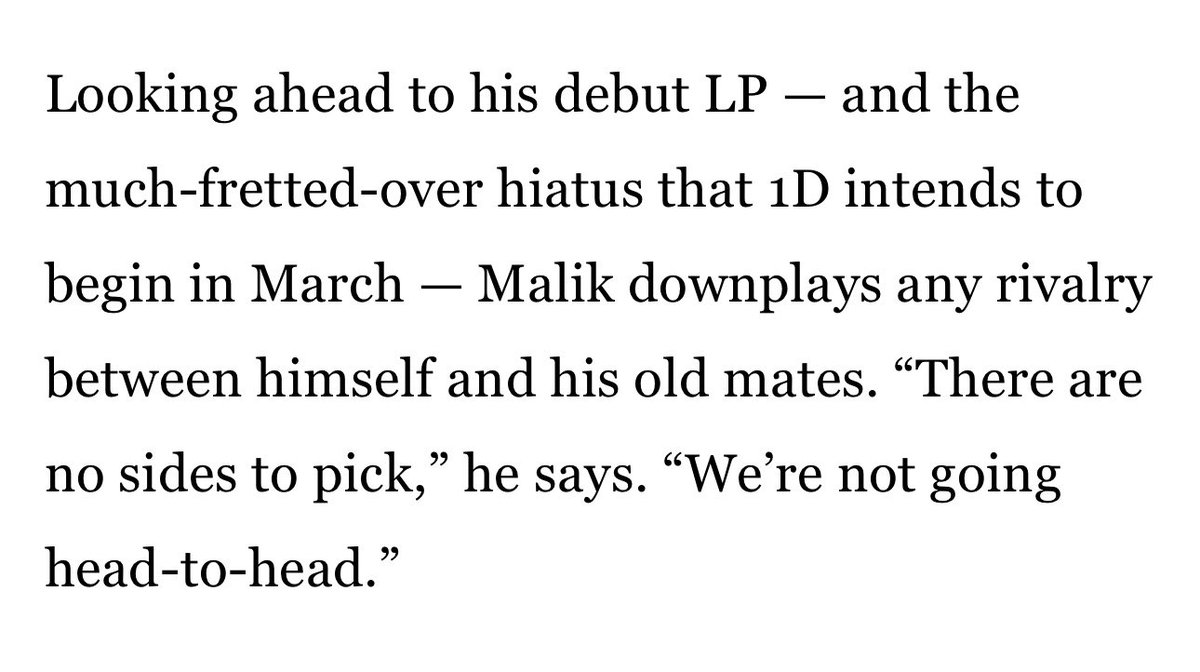 ankurphool's tweet photo. Mind you ZAYN had literally every intention to remain friends with the rest..it’s not his fault they were salty and bitter to not even pick up his phone..MULTIPLE times. He was never envious of their careers..never treated them as rivals..even acknowledged that Liam praised him..he was always about giving credit to people.