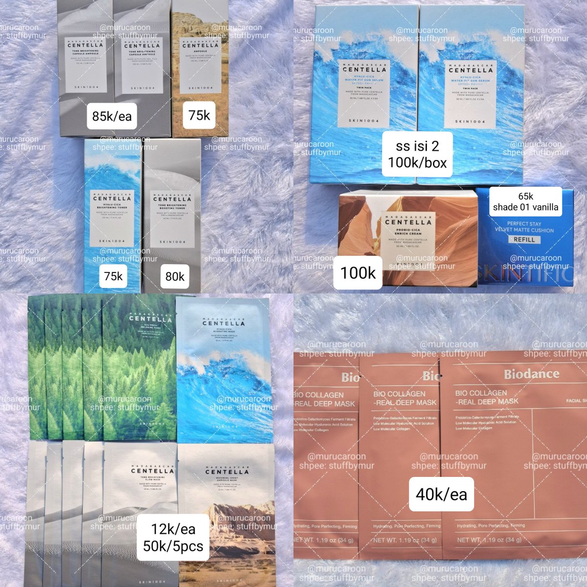 murucaroon's tweet photo. WTS SKINCARE
- mostly skin1004 product
- all new product, masih segel
- ori dari ofc store semua
- exp date 2027-2028

✅ co by 🍊
✅ splitpay

tanya tanya boleh dm yaa
t. wts skincare skin1004 toner serum sunscreen sheetmask biodance skintific refill
#wts #zonajajan #zonauang https://t.co/47pgm0Ewrf