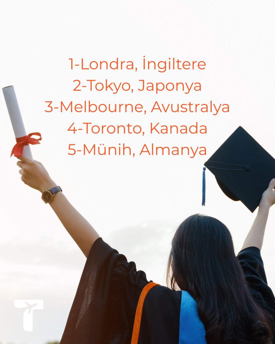 TrendyFlight's tweet photo. 🎓 2026'nın Öğrenciler İçin En İyi 5 Şehri!

💬 Siz olsanız hangi şehirde eğitim almak isterdiniz? 
✈️ Dünyayı keşfetmek ve yeni fırsatlara bir adım daha yaklaşmak için TrendyFlight her zaman yanınızda!

#TrendyFlight #StudyAbroad #ÖğrenciHayatı https://t.co/FAq0aiodxk