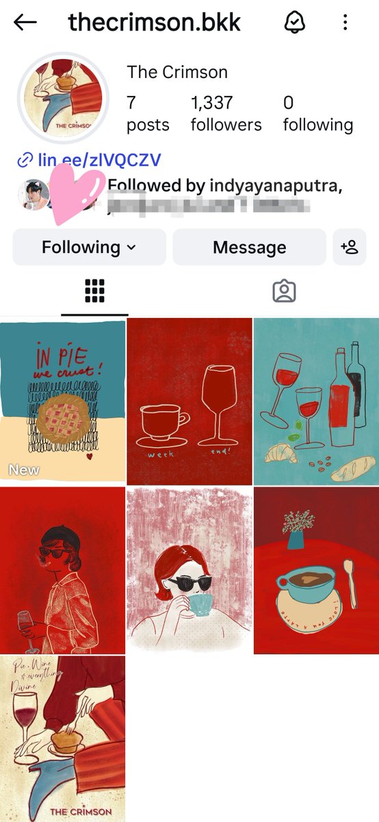 M_PFCindy's tweet photo. The Crimson ไวบ์ดียันไอจีเลย 🌿🥂

#เป๊กผลิตโชค 
#PeckPaLitchoke
#TheCrimson https://t.co/B41zsUui9e