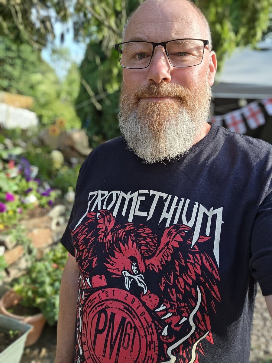 Promethiumband's tweet photo. Once again shout out for all the merch orders this week for the new T-Shirt.

Keep the pics coming.

All Merch will be posted out tomorrow

\m/ \m/ https://t.co/o0EKQamdZB