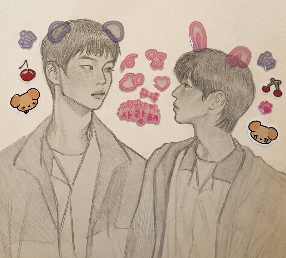 ungoliantap's tweet photo. #weakhero #약한영웅 🐶💗🐰 https://t.co/hFKFfgdNfF