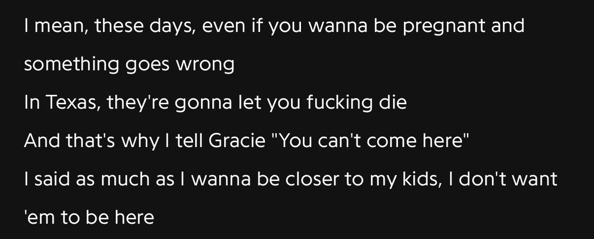 littleviolence's tweet photo. This made me burst into tears when i first listened to girls need guns https://t.co/cUWHlHA1H4