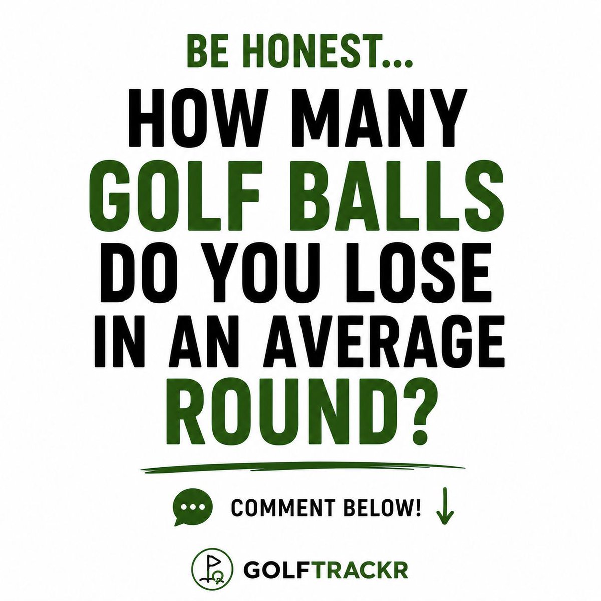 golftrackr's tweet photo. Be honest, we'd love to know #golf #golfchat #golfmates https://t.co/lOrHVb4HGa