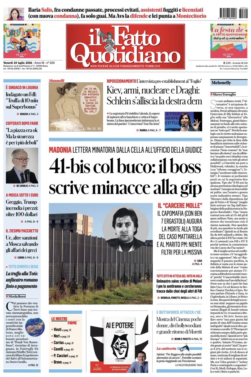 marsetac's tweet photo. Le reazioni di @marcotravaglio sono ormai prevedibili quando il pianto di un bambino al quale continuano a rompere i giocattoli. E l’intervista di ieri di @ellyesse pro Ucraina, pro Europa e pro diritto internazionale è un affronto così intollerabile da averle fatto guadagnare un “double tap” sul Fatto. In effetti un partito che si chiama Democratico che si schiera in favore della democrazia, per chi le democrazie le odia deve essere qualcosa di veramente disdicevole
