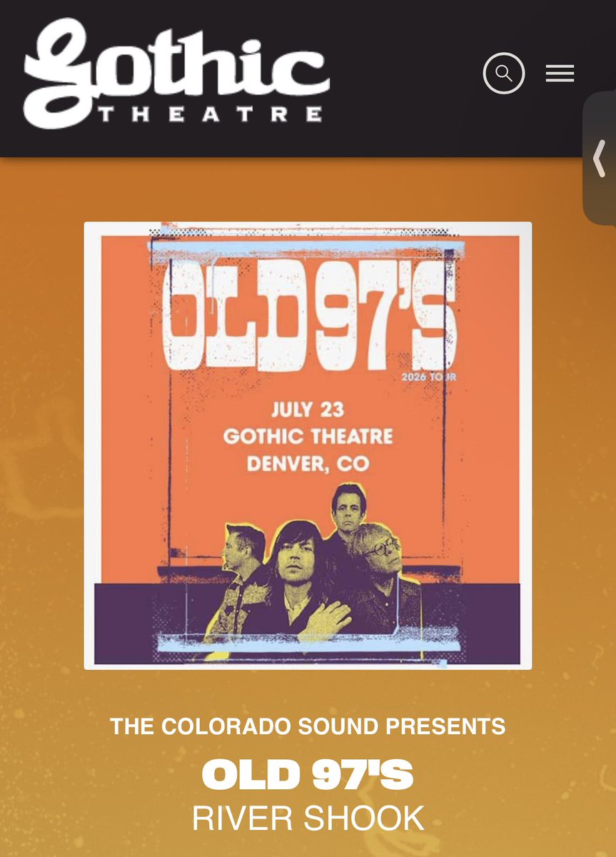 sagewithaflaw's tweet photo. Seeing one of my favorite Dallas, TX bands tonight 😀 #dallas #texas @Old97s https://t.co/Rr0rPxMNbq