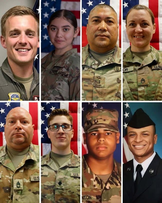 Airaswe's tweet photo. Freedom has a price, and these brave Americans paid the ultimate one. May we always remember their courage and sacrifice. 🇺🇸 https://t.co/HKUAAkRMuv