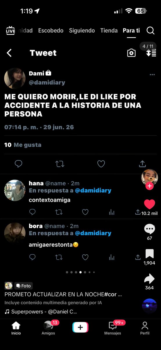 xiJenn_'s tweet photo. quiero tener amigos para hablar así 🫰🏻 https://t.co/QsKVXu2CQ0