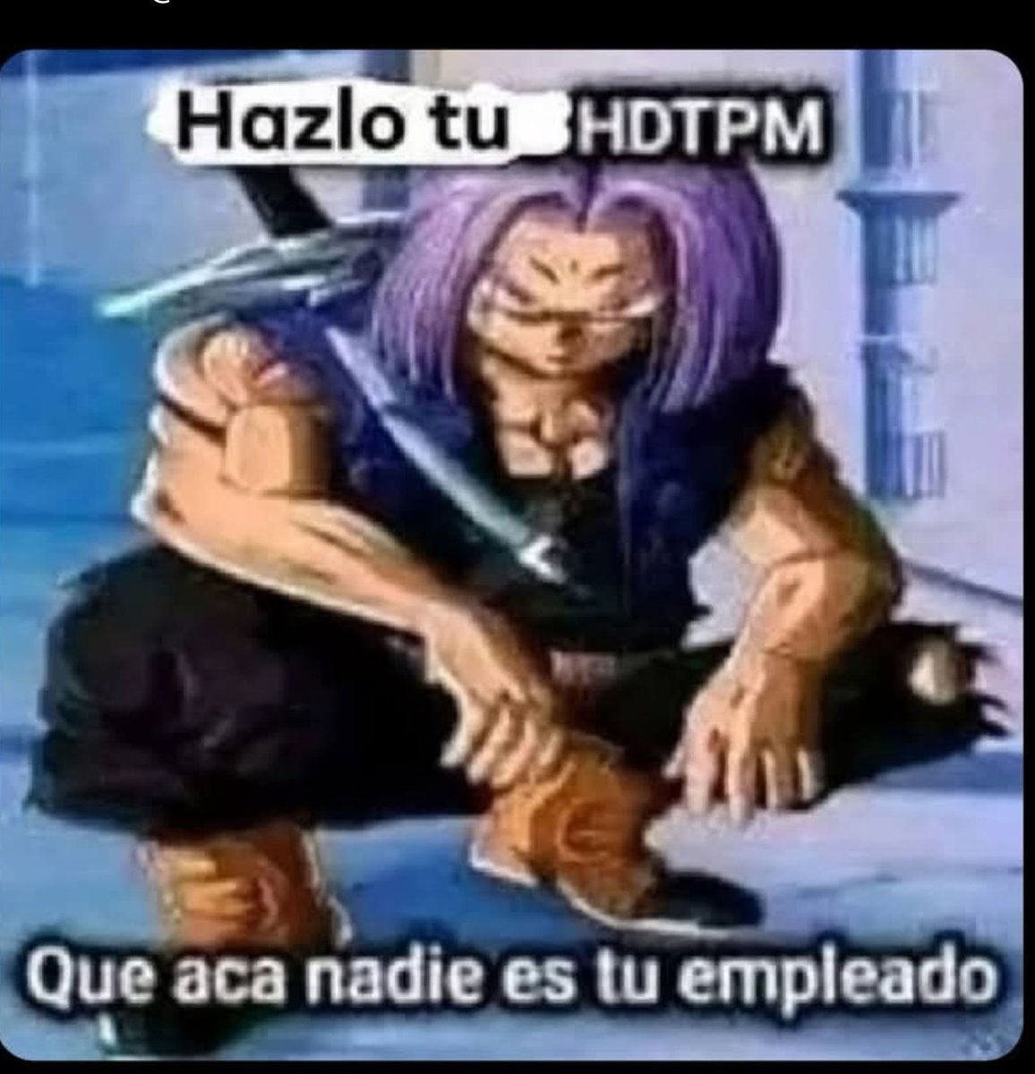 joaquinHL3's tweet photo. @grok @AnimetrendsLA Haz un meme mejor https://t.co/JfTCdEuoWE