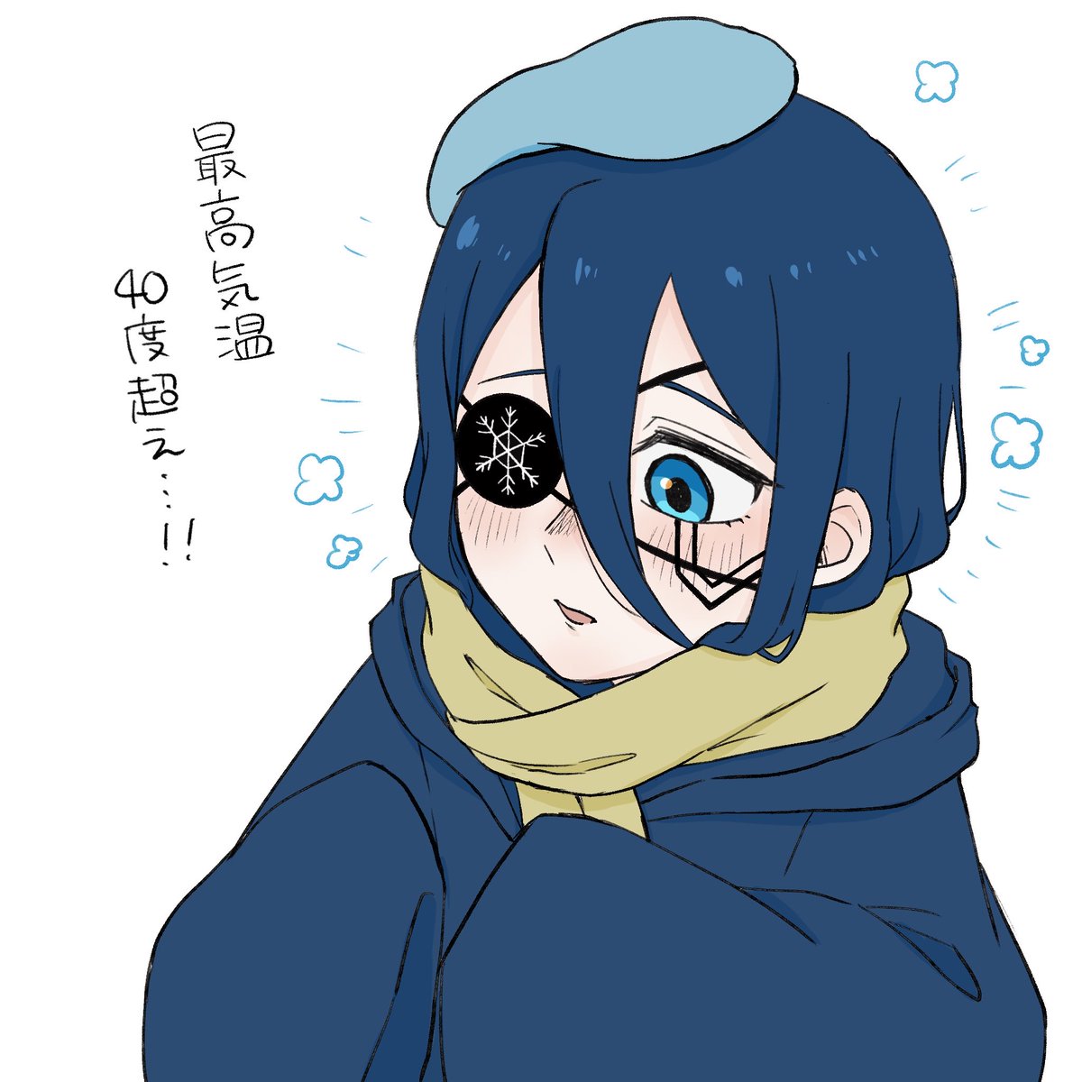 ho_heihou's tweet photo. ちょっと前にリクエストで描いた❄️ちゃん https://t.co/RjqhqHVbVs