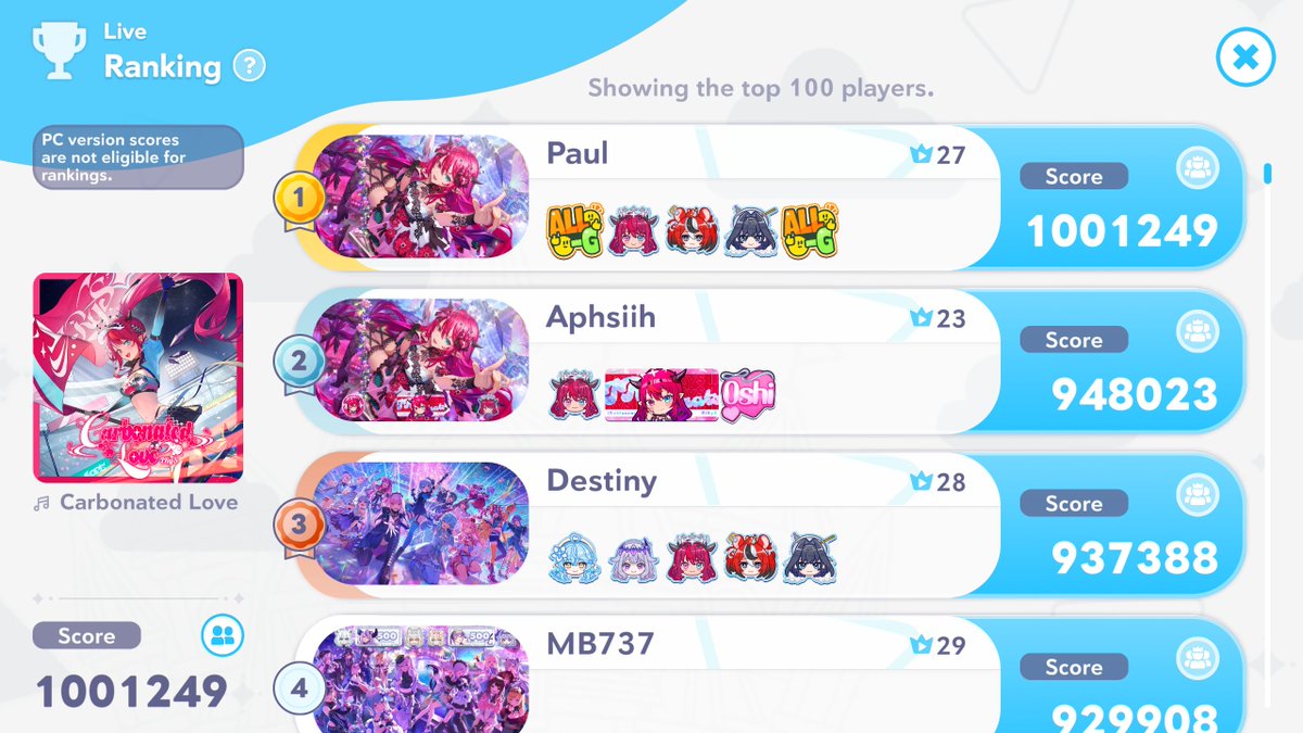Faucet_Faced's tweet photo. yeah it's me
1st place record holder for Carbonated Love on Holodori
top 3 competitive ranked IRyS fan https://t.co/fKNHpDTyrL