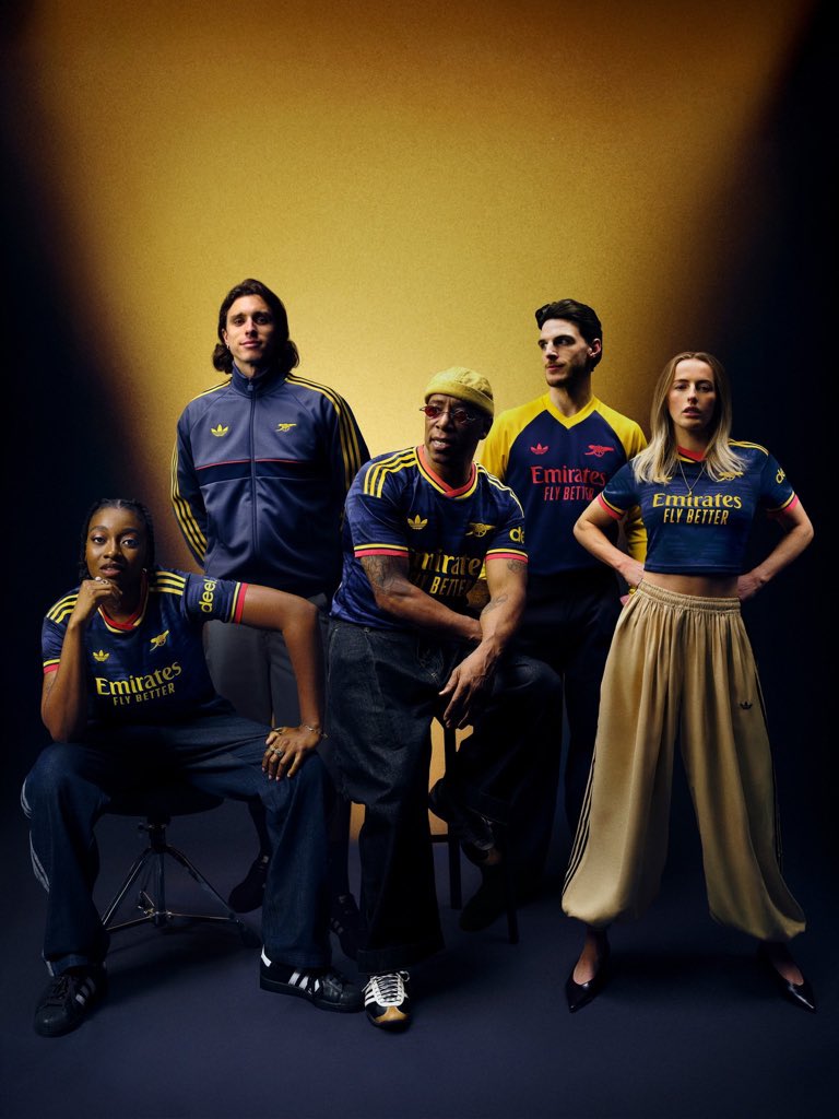 centregoals's tweet photo. 🚨🚨| OFFICIAL: Arsenal drop their 2026/27 away kit. 💛 https://t.co/BQtxuAUJRV